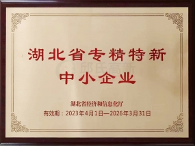 湖北省专精特新中小企业